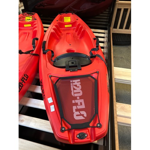 1597 - H20Flo Kid's Molded Kayak With Bubble Bag, original RRP £133.33 + VAT - damaged (4190-28) * This lot... 