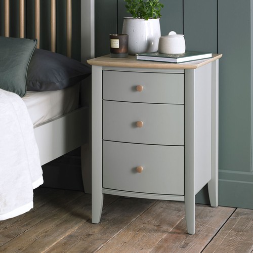 1508 - Two Whitby Scandi 3 Drawer Nightstands, original RRP £416.66 + VAT (4190-8)  * This lot is subject t... 