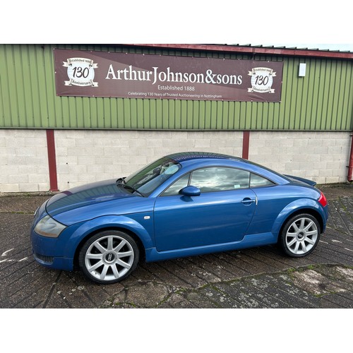 2552 - Audi TT Quattro Coupe 2002 NJ02 CCU 1781cc Recorded mileage 136,387 MOT 04.10.24 - On view Friday 9.... 