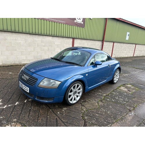 2552 - Audi TT Quattro Coupe 2002 NJ02 CCU 1781cc Recorded mileage 136,387 MOT 04.10.24 - On view Friday 9.... 