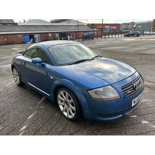 2552 - Audi TT Quattro Coupe 2002 NJ02 CCU 1781cc Recorded mileage 136,387 MOT 04.10.24 - On view Friday 9.... 