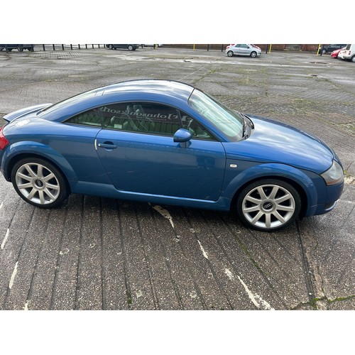 2552 - Audi TT Quattro Coupe 2002 NJ02 CCU 1781cc Recorded mileage 136,387 MOT 04.10.24 - On view Friday 9.... 