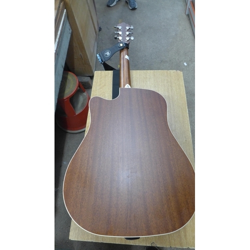 2147 - A Harley Benton Custom Line electro-acoustic guitar - model no. 1048SLE NS - serial no. 21CCAEB1023