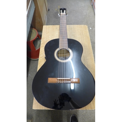 2148 - A Tanglewood Discovery electro-acoustic guitar - model no. DBT44 ST BKE - serial no. WA121200096