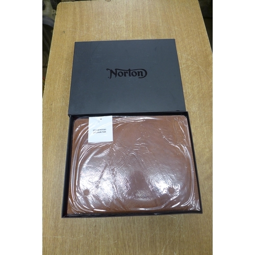 2526 - Qty of Norton leather tablet/ Ipad cases, approx 20 * This lot is subject to VAT