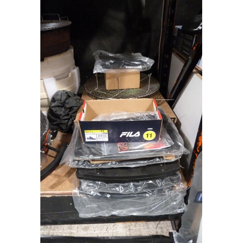 3998 - Large Quantity of Kamado Grill Parts, Shelves, Brackets, Covers, Etc (4173-4,16) *This lot is subjec... 