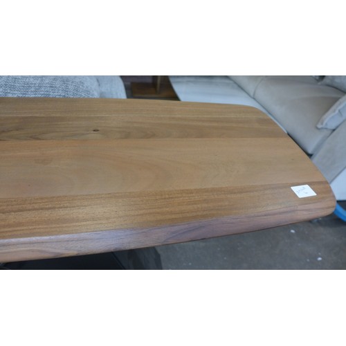 1354 - A Lucio hardwood console table * This lot is subject to VAT