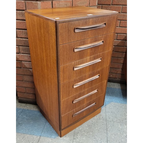 7 - A G-Plan Fresco teak chest of drawers