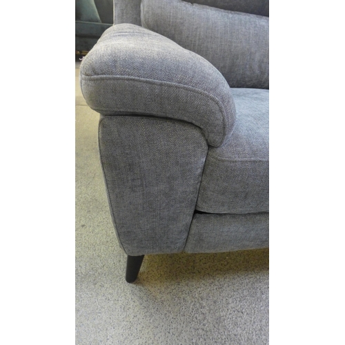 1504 - A Grace charcoal three seater power recliner * this lot is subject to VAT