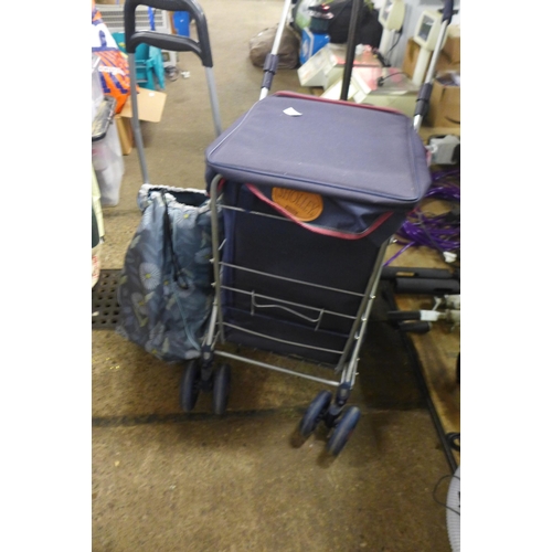 2359 - Two shopping trolley/walkers