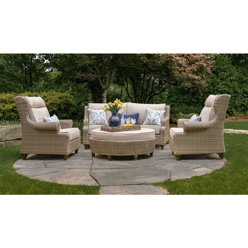 1511 - Peak Season Mikala Four Piece High Back Deep Seating Set, original RRP £2333.31 + VAT (4190-48) * Th... 