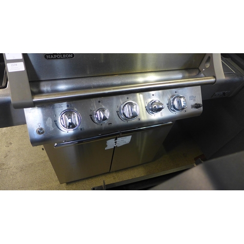 1610 - Napoleon 4 Burner Gas Stainless Steel BBQ, original RRP £749.99 + VAT * This lot is subject to VAT