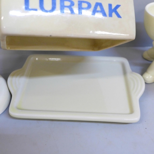 698 - Seven Lurpak advertising items