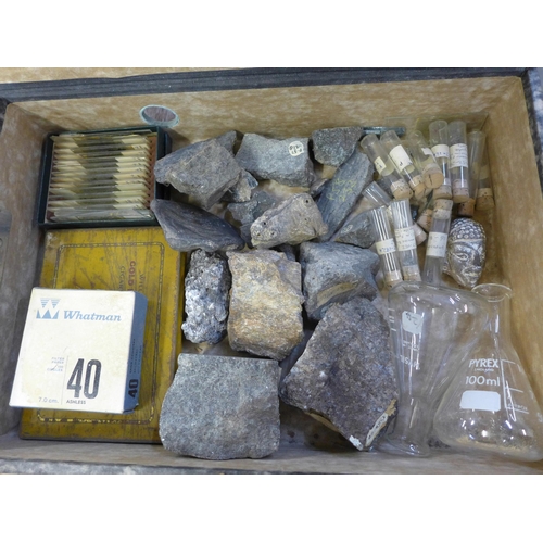 766 - Geological specimens