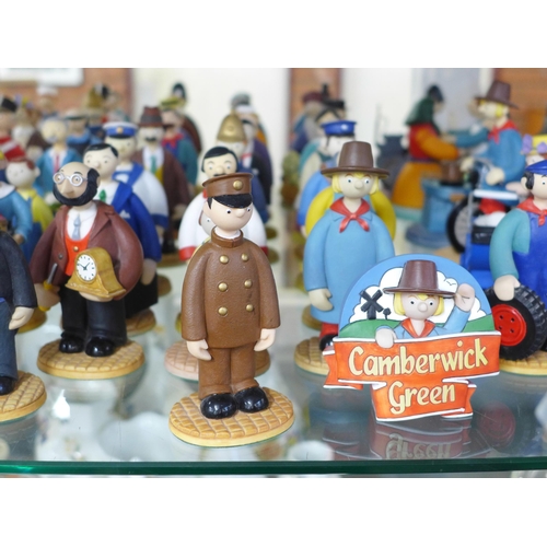 780 - A large collection of Camberwick Green figures, Robert Harrop Designs, 1-78, plus four limited editi... 