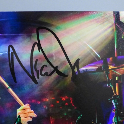 790B - Pink Floyd, Nick Mason autographed photo