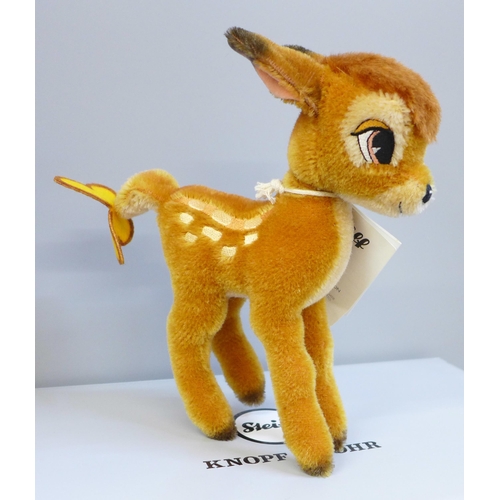 798 - A Steiff limited edition Disney's Bambi, boxed