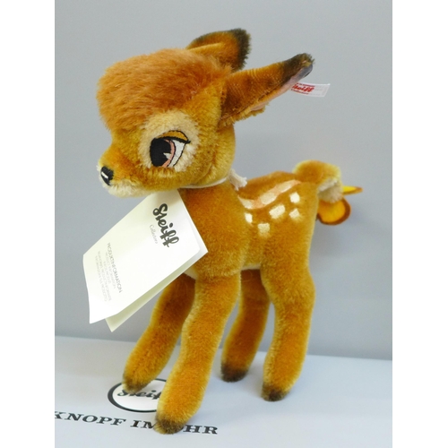 798 - A Steiff limited edition Disney's Bambi, boxed