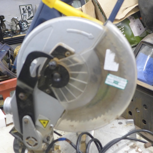 2011 - A Power Craft (JIX-JF2A-210) 240v 1300w chop saw - failed electrical safety test due to damaged cabl... 