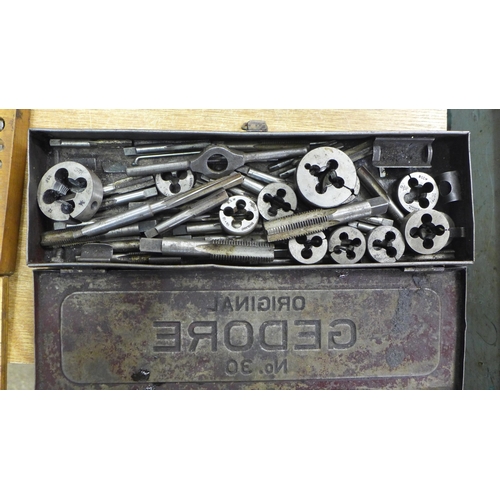 2031 - Four assorted tap and die sets