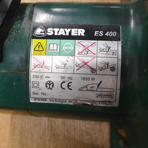 2041 - A Stayer ES400 electric chainsaw - W