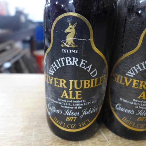 2078 - A case of beer, Whitbread Silver Jubilee and Celebration Brew