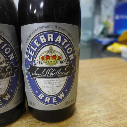 2078 - A case of beer, Whitbread Silver Jubilee and Celebration Brew