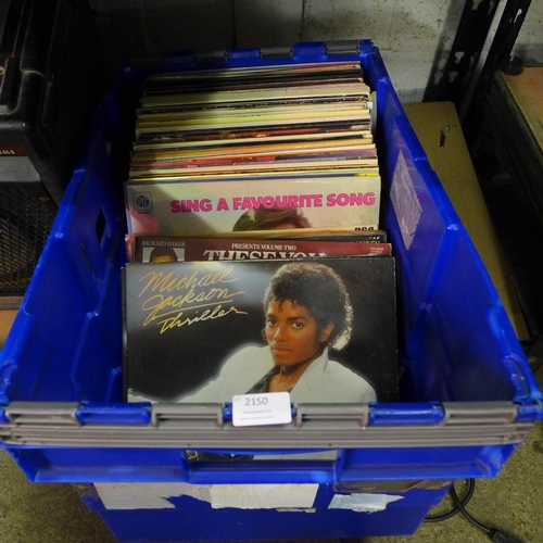 2150 - Approximately 100 LPs including 1980s pop, musicals, country etc