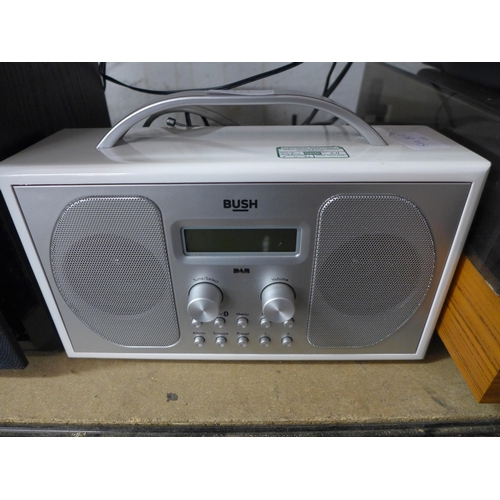 2173 - A Bush mains and battery DAB radio (mk9 2nw)