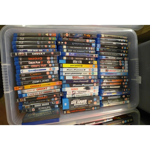 2176 - 5 Boxes of Blu-Ray movies and box sets