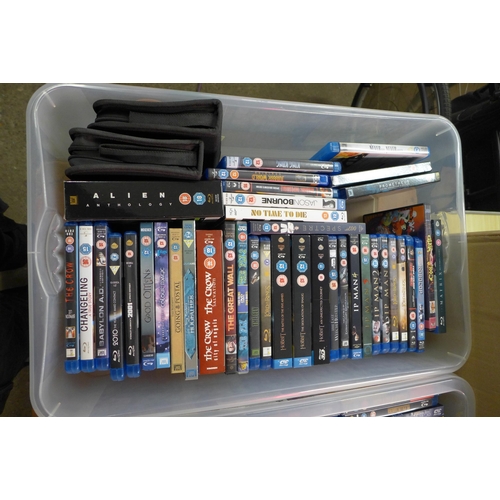 2176 - 5 Boxes of Blu-Ray movies and box sets