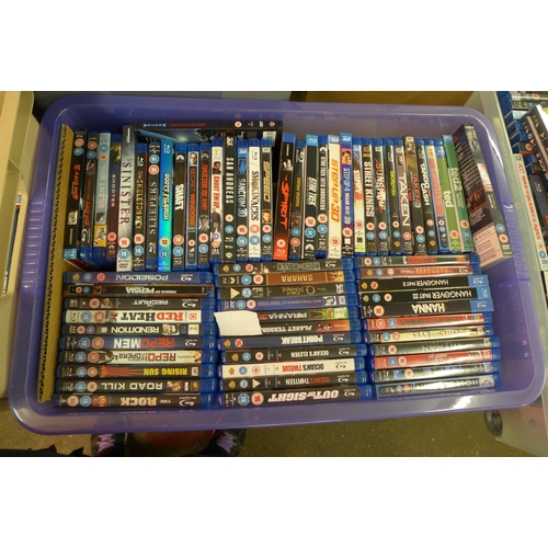 2177 - 8 Boxes of Blu-Ray, movies and box sets