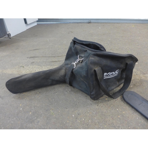 2229 - A Macallister MCSWP 40 petrol chainsaw in soft case