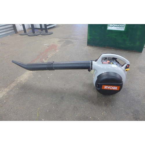 2243 - A Ryobi petrol leaf blower - W and a petrol Kawasaki Kits 750A hedge cutter, a/f