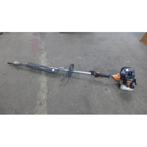 2252 - A Timber Pro petrol driven long reach hedge cutter