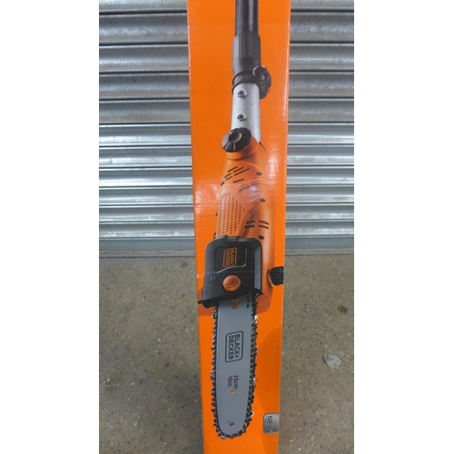 2255 - A Black & Decker long reach electric  chainsaw - light use