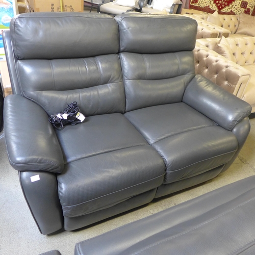 1527 - A Fletcher 2 Seater leather power recliner sofa, original RRP £983.33 + VAT (4189-19) *This lot is s... 