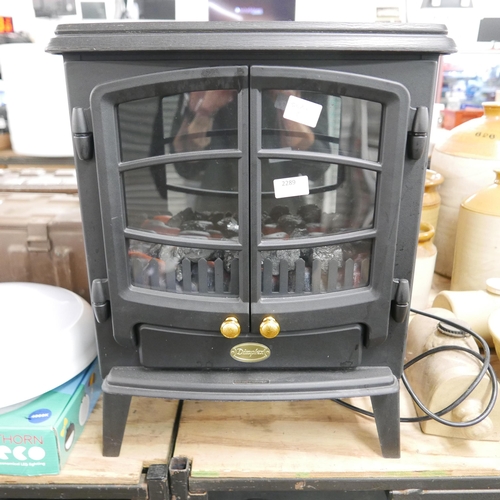 2289 - A Dimplex coal effect electric fire