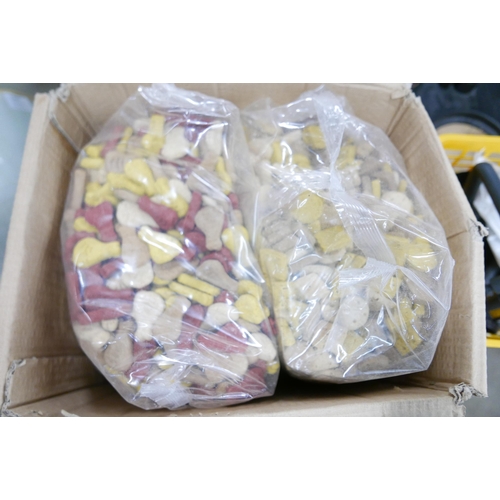 2292 - Two large bags of dog biscuits