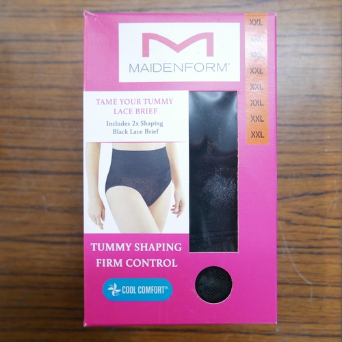 2298 - 8 Twin packs of Maidenform Tame Your Tummy lace briefs