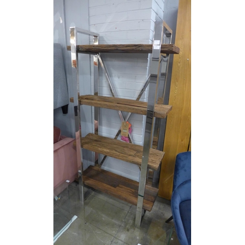 1495 - A Chennai shelving unit * this lot is subject to VAT