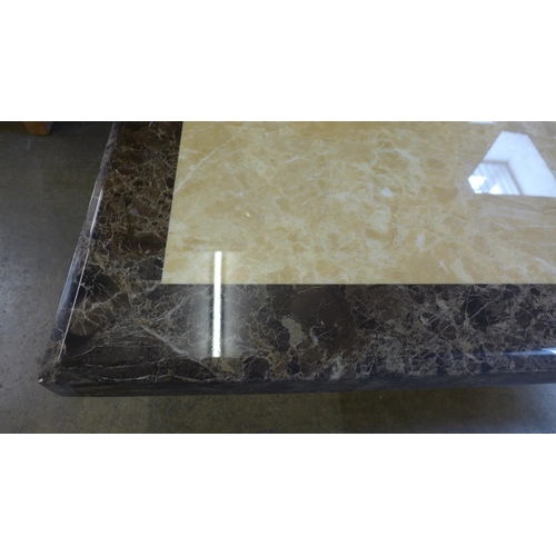 1568 - A marble effect coffee table