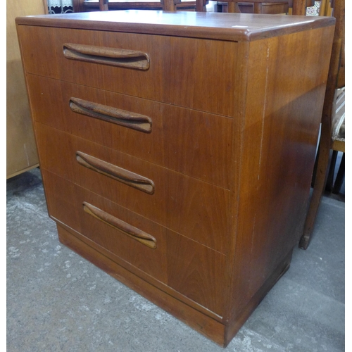 105 - A G-Plan Fresco teak chest of drawers