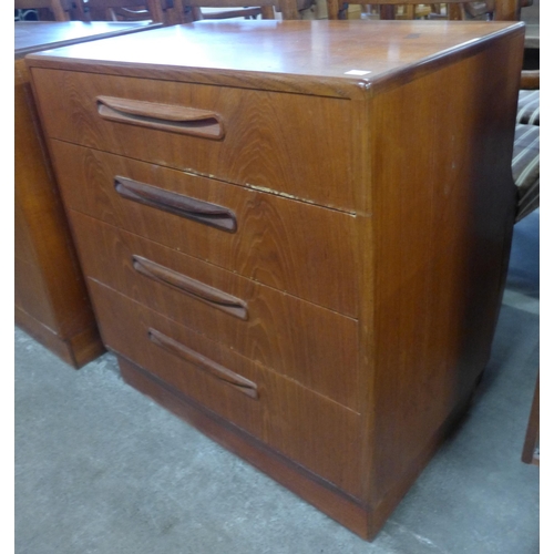 106 - A G-Plan Fresco teak chest of drawers