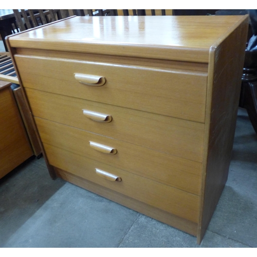 123 - A William Lawrence teak chest of drawers