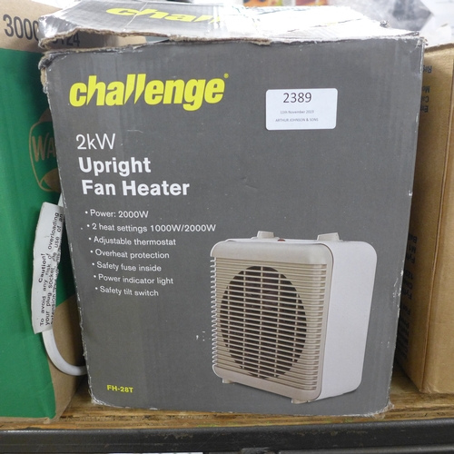 2389 - A Challenge 2kw fan heater