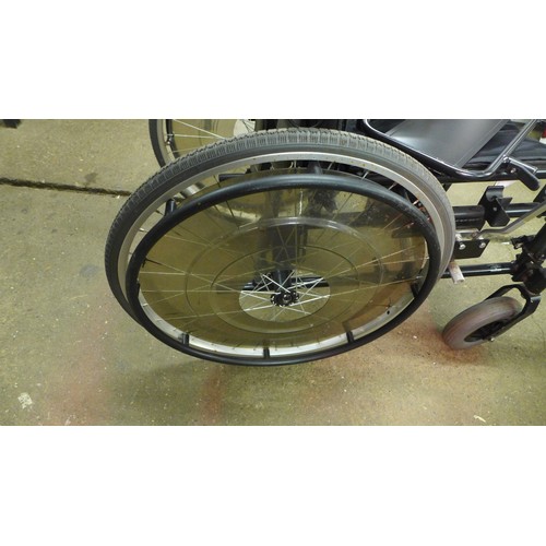 2177A - A Karma Large wheel wheelchair with legs rests