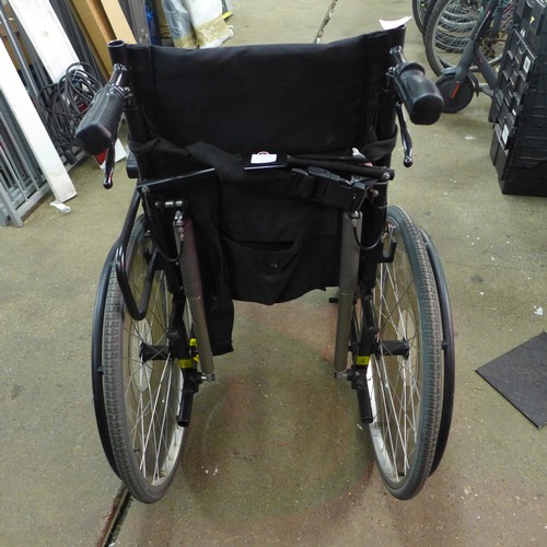 2177A - A Karma Large wheel wheelchair with legs rests