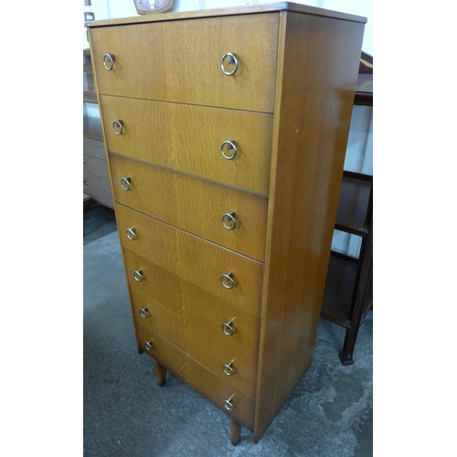 103 - An oak chest of drawers