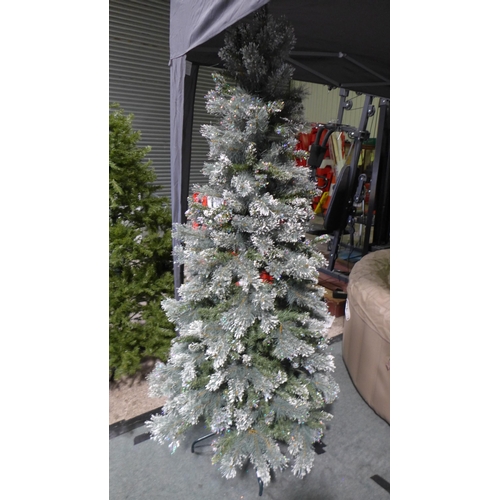 3052 - 6.5ft Artificial snow tipped Christmas tree - No Box